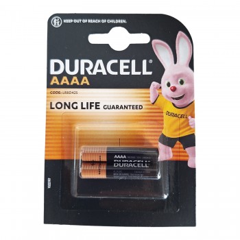 Duracell AAAA šarminės baterijos 2 vnt.